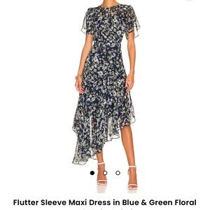 ASTR the label flutter sleeve dress size small